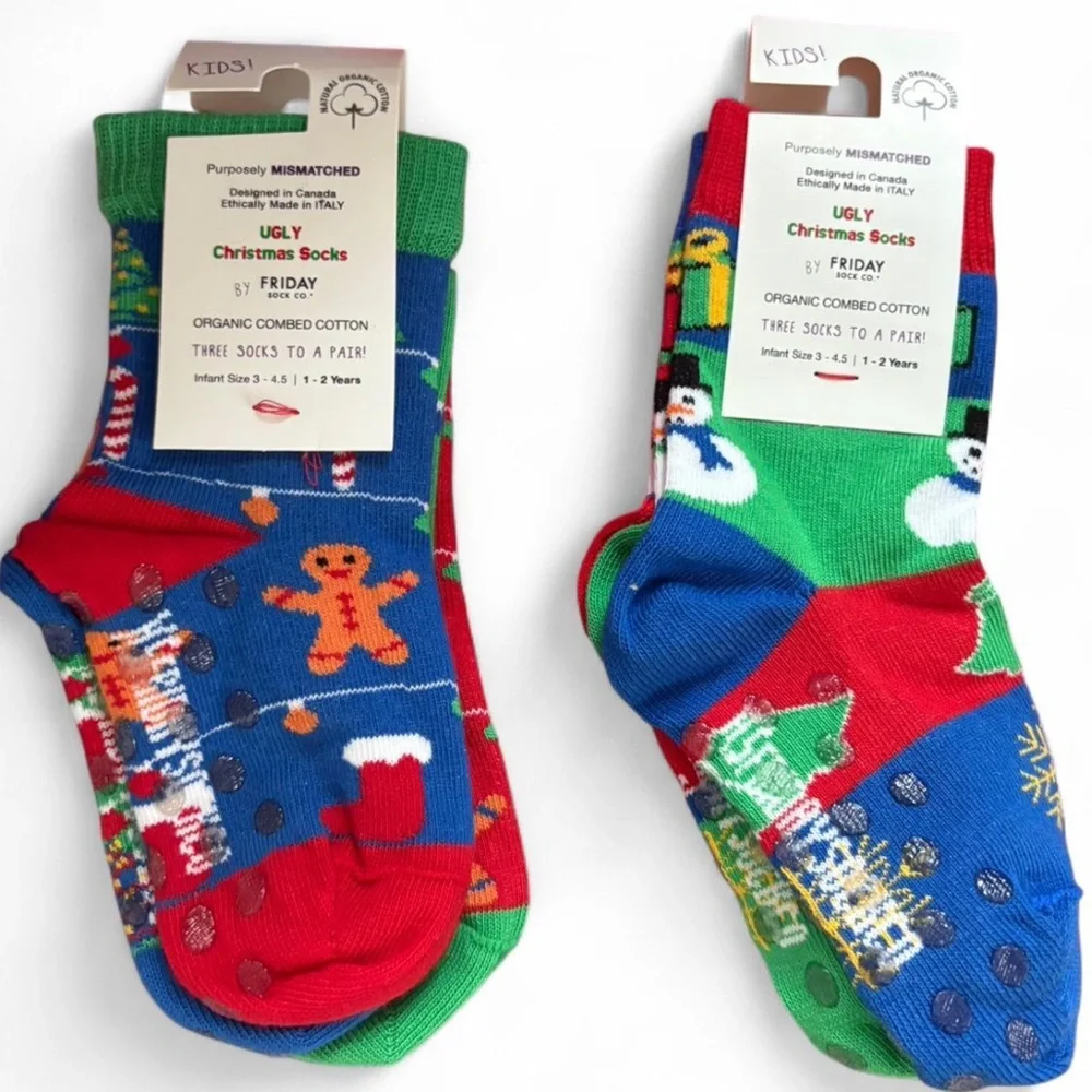 Friday Sock Co Ugly Christmas Socks